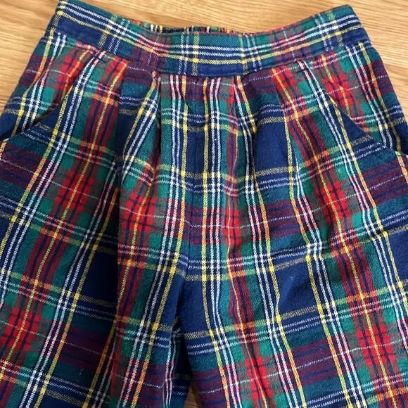 VINTAGE HEALTHTEX GIRLS SIZE 3T PLAID PANTS - Picture 2 of 7